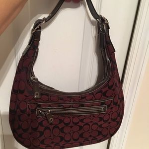 Authentic coach purse rarely seen